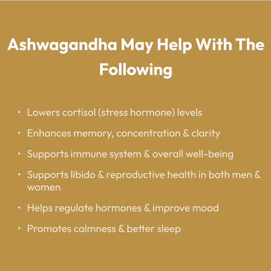 Ashwagandha 500mg 60Caps