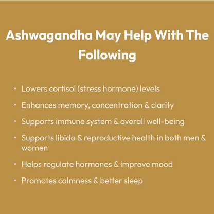 Ashwagandha 500mg 60Caps