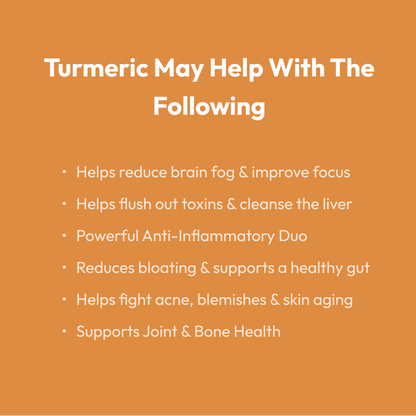 Turmeric with Piperine 500mg 60Caps