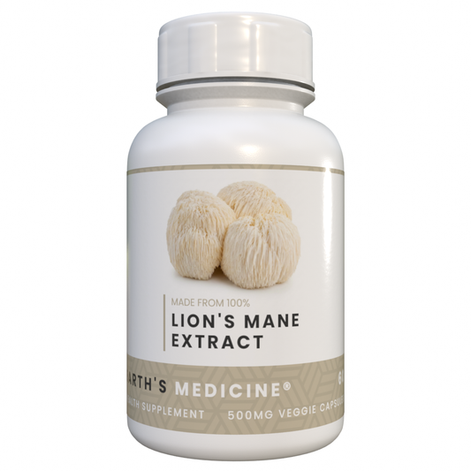Lion's Mane Extract 500mg 60Caps